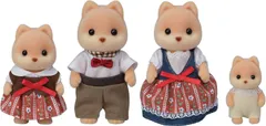 シルバニアファミリー 人形 キャラメルイヌファミリー FS-35 ドールハウス Sylvanian Families 社 のサムネイル