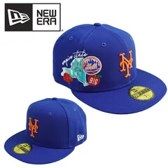 NEW ERA ニューエラ海外限定 メンズ 帽子5950 CITY CLUSTER CAP NEYYORK METS 59FIFTYシティクラスターキャップ ニューヨークメッツBLUE(ブルー)青 野球帽 ストリート スポーツ ロゴ メジャーリーグ フィッテッ