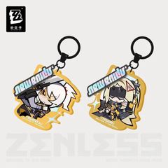 ゼンレスゾーンゼロ・公式　ゼンレス・ゼンゼロ・ZZZ　麗都　アクリルキーホルダー（オボルス小隊）11号　トリガー