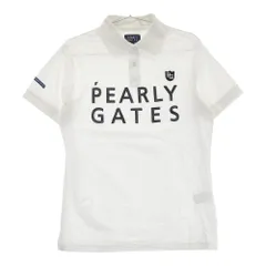 サイズ：4 PEARLY GATES パーリーゲイツ  半袖ポロシャツ シアサッカー  ホワイト系 [240101360664]# ゴルフウェア メンズ ストスト