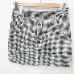 シートーキョー SHE Tokyo フラワープリントプリーツスカート 36 緑  