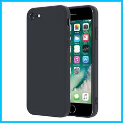 【人気商品】PinLiSheng(ブラック 4.7インチ カバー iPhoneSE3/SE2/7/8) アイフォンse 衝撃吸収 薄型 軽量 シリコン TPU iPhone8 iPhone7 スマホケース 第2世代 第3世代 ケース SE iPhone
