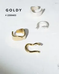 【SALE】GOLDY/ゴールディ/ウェーブセットイヤーカフ/アクセサリー/2200403のサムネイル