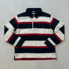 【130cm】Polo Ralph Lauren L/S Rugger Shirt / ポロ　ラルフローレン　長袖　ラガーシャツ