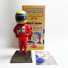 勇気の子・SENNA アイルトン・セナ 磁器製 フィギュア 1992年