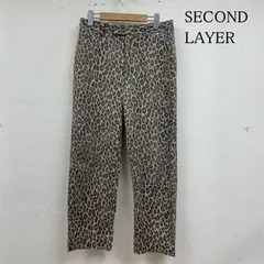 cmnさん専用極美品M☆Second layer高品質テーパードスラックスパンツ 2025年最新】SECOND layer スラックスの人気アイテム - メルカリ