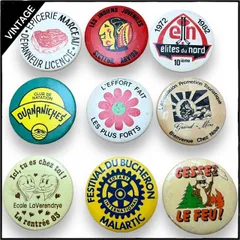 缶バッジ バッジ バッヂ ビンテージ アンティーク 50s 60s 70s 80s 90s 00s 小物 アクセサリー 古着 vintage USA ユーロ 仕入れ ロック ストリート アニメ キャラ バンド ピンナップ 0416 AP   999 y40