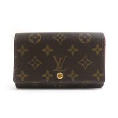 ルイ ヴィトン LOUIS VUITTON  二つ折り財布 モノグラム ポルト モネ ビエ トレゾール M61730