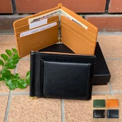 栃木レザー マネークリップ 小銭入れ付き 内部 姫路レザー 本革 多機能 レディース メンズ ギフト