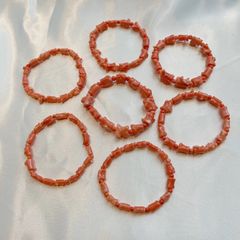 深海珊瑚　ブレスレット　約16mm アクセサリー
