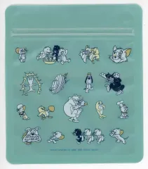 【中古】雑貨 集合(グリーン)/スクエア/ ジッパーバッグ 「一番くじ トムとジェリー Yummy Funny House!」 G賞