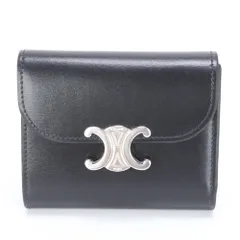 ✨極美品✨付属品完備✨CELINE 三つ折り財布　トリオンフ　スモールウォレット 2025年最新】セリーヌ 財布 トリオンフの人気アイテム - メルカリ