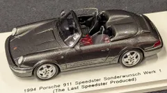 MINIMAX 1/43Spark model (The Last Speedster Produced) 1994 Porsche 911 Speedster Souderwunsch Werk1 SP002
