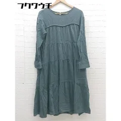 ◇ KBF アーバンリサーチ 長袖 膝丈 ワンピース サイズONE グリーン レディース 【中古】 【1002801969189】