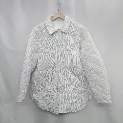 ◇ ⊇ H&M エイチアンドエム 中綿 長袖 ジャケット サイズM ホワイト系 メンズ E  【1502200007241】