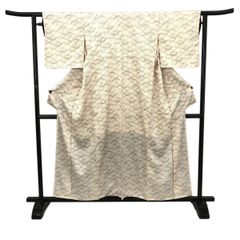 小紋/美品/白地/仕立上がり/適応身長148～156㎝/11379