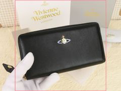 【美品・在庫処分】新品 ヴィヴィアンウエストウッド 財布 Vivienne Westwood 長財布 55VV324