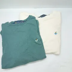 ◇ ⊇ 《 BEVERLY HILLS POLO CLUB まとめ売り2点セット サイズM ロングTシャツ ロンＴ メンズ 》 E  【1412090000843】のサムネイル