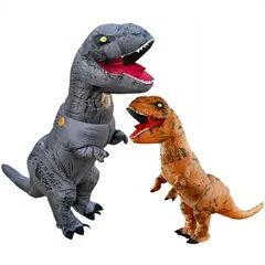 送風機付き 大恐竜祭 恐竜祭 着ぐるみ 恐竜 エアコスプレ コスプレ ハロウィン 衣装 文化祭 部活 コスチューム パーティー 大人用 子供用 ティラノサウルス 膨らむ 空気 仮装 パーティー おもしろ コスチューム