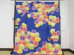 平和屋1□極上 名門 藤娘きぬたや・総絞り 振袖 花尽し 逸品 未使用