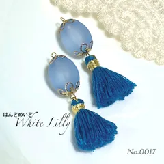 No.0017　タッセル付きピアス