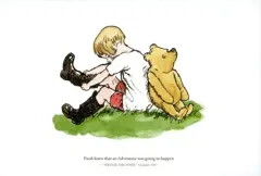 【中古】ポストカード(キャラクター) 長靴 ポストカード 「クマのプーさん展」