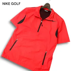 NIKE GOLF ナイキ ゴルフ 春夏★ 半袖 ハーフジップ シャツ ウィンドブレーカー Sz.M メンズ
