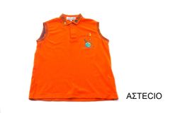 AΣTECIO Used Embroidered Sleeveless Polo Shirt Women's Golf Wear L