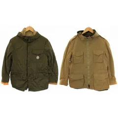 モンクレール MONCLER ROY リバーシブル マウンテンパーカー ジャケット ジップアップ ロゴワッペン ナイロン ベージュ カーキ 110914170005 /BMのサムネイル