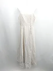 ◇ ⊂ ◎ ●未使用● GRL グレイル タグ付き ロング キャミソール ワンピース サイズL ベージュ系 レディース E  【1505290023382】