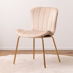 IFC DC CLT 1脚 ダイニングチェア カフェチェア ゴールド - メルカリ
