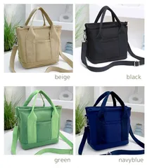 トートバッグ キャンバス レディース ショルダーバッグ 斜めがけ 2way ミニトート 小さめ ハンドバッグ シンプル 無地 軽量 旅行 通勤 ランチバッグ 韓国