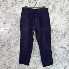 美品　URBAN RESEARCH DOORS　アーバンリサーチドアーズ　スラックス　ストレートパンツ　無地　薄手　春　夏　秋【size 38】　パープル　紫