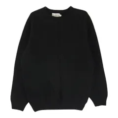 INVERALLAN インバーアラン SHETLAND CREWNECK SWEATER シェットランド セーター ニット ブラック系 40【美品】【中古】のサムネイル