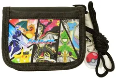 【送料込み♪】サンアート ネックコード付きRFウォレット ポケットモンスター ブラックPM-4443(配送区分B)