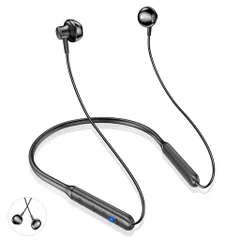 【2025新登場ネックバンドイヤホン◎38時間連続再生◎イヤホンBluetooth】ネックバンドワイヤレスイヤホンBluetooth5.3技術ブルートゥースイヤホンCVC8.0ノイズキャンセリングイヤホンType-C急速…