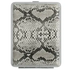 【特価セール】16本収納 キングサイズ/ショート(85mm) パイソン ケース タバコ ホワイト Pearl) 3-21880-00 坪田パール(Tsubota