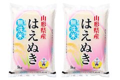 令和6年山形県産はえぬき無洗米10kg(5kg×2)