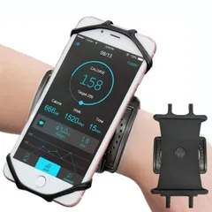 スマホ固定アームバンド 180度回転 腕バンド 携帯 ランニング 腕ホルダー 4-6インチスマホ対応 iPhone Android[定形外郵便、送料無料]mer001