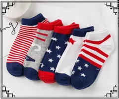 ショートくるぶし丈5足セットキッズ子供男の子女の子ベビーソックス靴下スニーカーに