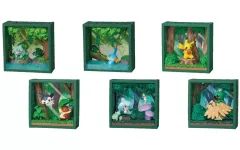 【中古】トレーディングフィギュア 全6種セット 「ポケットモンスター ポケモンフレーム 深緑の森」