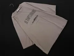 GLOBAL WORK グローバルワーク プリント ロング カットソー sizeL/グレー ■◇ レディース