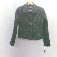 ◇ ◎●未使用●Θ MEHARI ツイード ラメ素材 長袖 ジャケット サイズ 44 ブラック レディース E  【1501160041258】