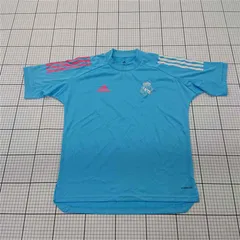 ◇ ⊂ adidas アディダス 半袖 Tシャツ カットソー サイズM ライトブルー系 メンズ E  【1508270013946】