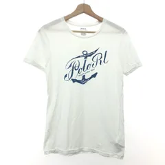 POLO RALPH LAUREN ポロラルフローレン 半袖カットソー サイズ:XS ロゴプリント    ホワイト メンズ / 240001151722