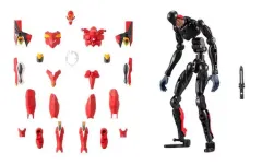 【中古】食玩 トレーディングフィギュア エヴァンゲリオン2号機 アーマーセット+フレームセット 「EVA-FRAME：ヱヴァンゲリヲン新劇場版01」