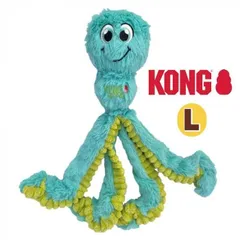 KONGウァバ・オクトパス・Lサイズ ３５cm アメリカ直輸入　犬用オモチャ KONG Wubba Octopus 中型犬・大型犬向け タコのサムネイル