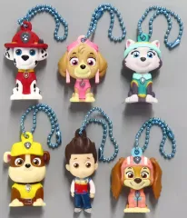 【中古】キーホルダー 全6種セット 「パウ・パトロール ぺたんこマスコット3」