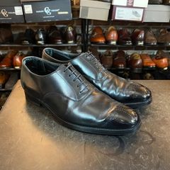 Crockett&Jones クロケット&ジョーンズ　ハンドグレード　CONWEY コンウェイ　ホールカット　ブラック　UK5.5D