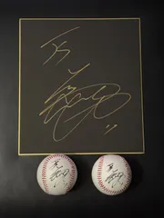 大谷翔平　サインユニフォーム、サインボール、サイン色紙セット！ 2025年最新】大谷翔平 サイン色紙の人気アイテム - メルカリ